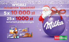 Konkurs "Marzenie z Milka" Delikatesy Centrum