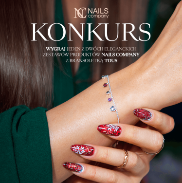 Konkurs na zestaw świąteczny z bransoletką Tous i lakierami oraz pielęgnacją marki Nails Company