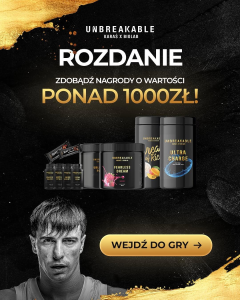 Konkrus "rozdania BE UNBREAKABLE"