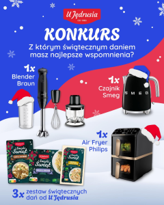 Konkurs "Świąteczne jedzeniowe wspomnienia" do godz 13:00