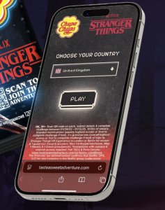 Konkurs "Chupa Chups & Stranger Things Game"