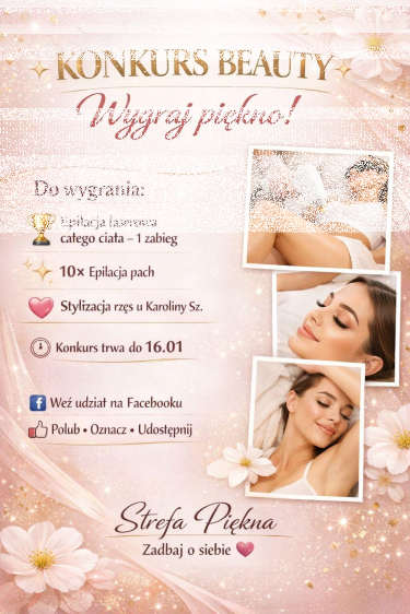 Konkurs "Beauty w Strefie Piękna"