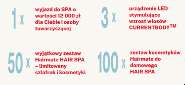 Hairmate konkurs Hair Spa! Rossmann