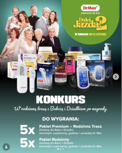 Konkurs "Dalej Jazda! 2 – W rodzinną trasę z Babcią i Dziadkiem"