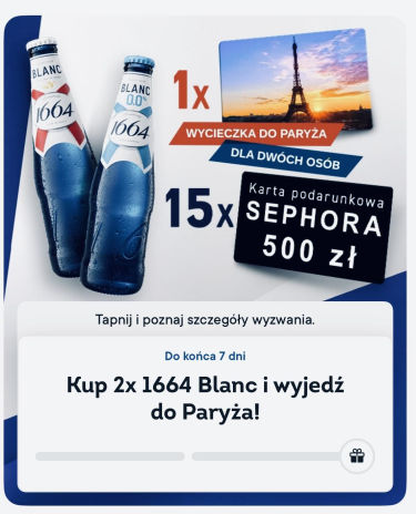 Stylowy konkurs Blanc! Żabka, 18+