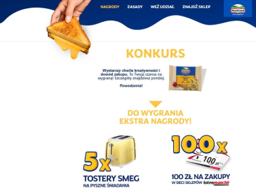 Konkurs "Śniadanie z Hochland" Intermarche