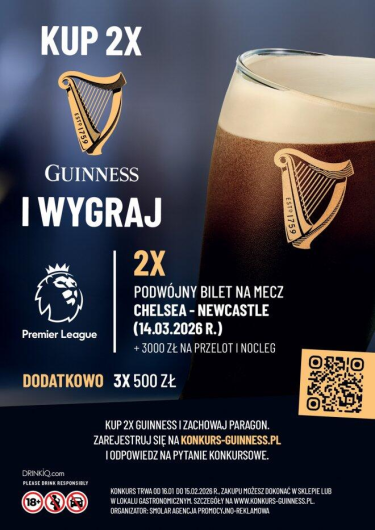 Konkurs "Guinness" 18+