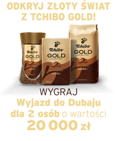 Konkurs "Tchibo Gold w Dino - wygraj wyjazd do Dubaju"