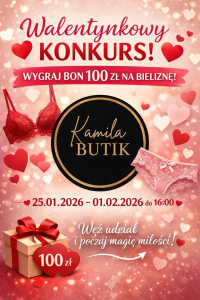 Konkurs w Kamila Butik! do godz. 16.00