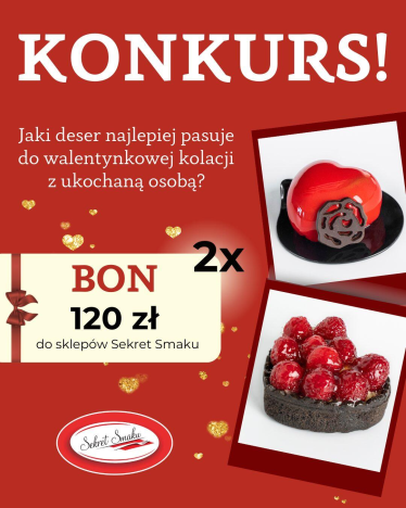 Konkurs "Walentynkowy Deser"