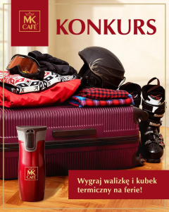 Konkurs "Zabierz kubek MK Cafe na ferie"