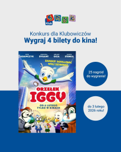 Konkurs "Smyk - wygraj bilety do kina na Orzełek Iggy"