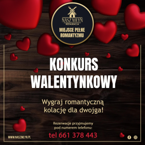 Sufczyn: Walentynkowy konkurs w Naszym Młynie