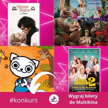 Wygraj bilety do Multikina na dowolny seans! do godz. 12:00