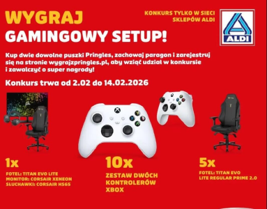 Konkurs "Gaming z Pringles" Aldi