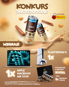 Konkurs "SNICKERDOODLE" Biedronka