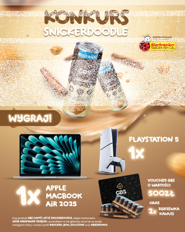 Konkurs "SNICKERDOODLE" Biedronka