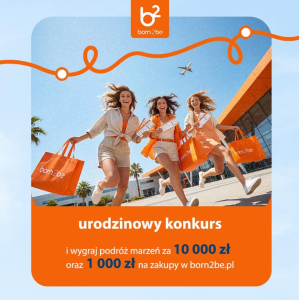 Konkurs "Świętujemy urodziny born2be.pl"