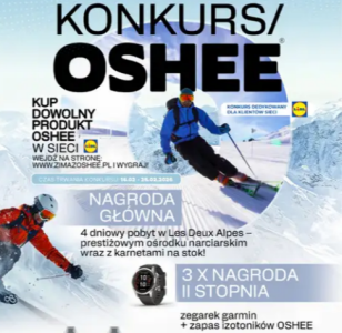 Konkurs "Zimowy szczyt formy z OSHEE" Lidl
