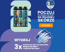 Konkurs "Rexona Advanced "POCZUJ FIFA WORLD CUP 2026™ NA WŁASNEJ SKÓRZE" Biedronka