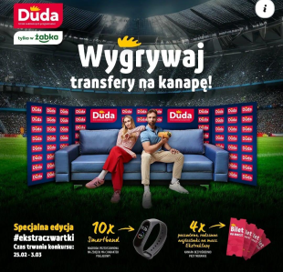 Wygraj transfer na kanapę