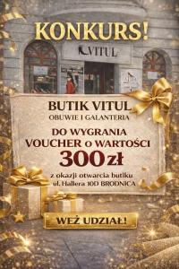 Konkurs od Butik Vitul