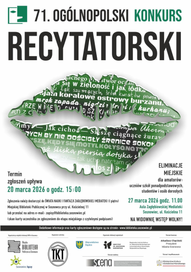 71. Ogólnopolski Konkurs Recytatorski – eliminacje miejskie