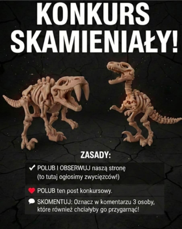 Konkurs "Skamieniały"