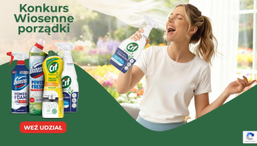 Konkurs "Wiosenne porządki z Kaufland z Cif i Domestos"