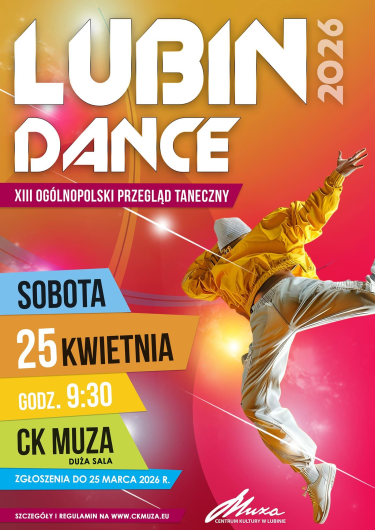 XIII Ogólnopolski Przegląd Taneczny LUBIN DANCE 2026