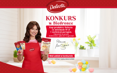 Konkurs "Pyszne święta z Delecta" Biedronka