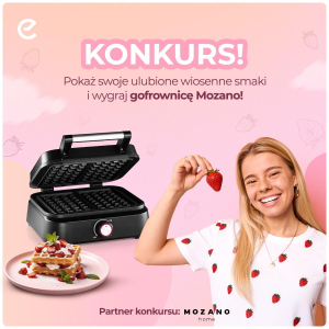 Konkurs "Wiosenne smaki - wygraj gofrownicę"