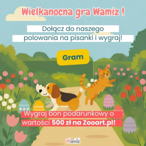 Konkurs "Polowanie na pisanki z Wamiz"