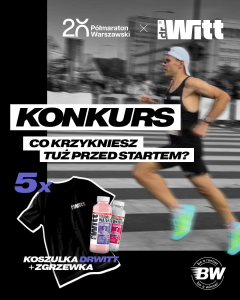 Konkurs "DrWitt - Co krzykniesz tuż przed startem?"