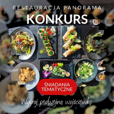 Wrocław: Wygraj podwójną wejściówkę na śniadanie tematyczne SMAKI AZJI w Restauracji Panorama! do godz. 12:00