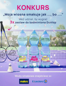 Konkurs "Moja wiosna smakuje jak ..., bo ...."