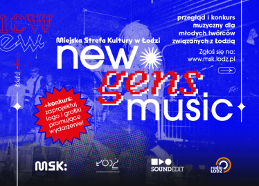 Konkursu na logotyp wydarzenia "NEW GENS MUSIC"