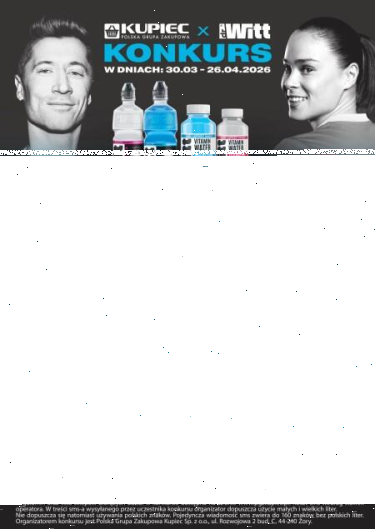 Konkurs "Poczuj smak wygranej" PGZ Kupiec