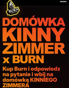 Konkurs "Rozpal furię - Kinny Zimmer x Burn"  Żabka