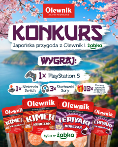 Konkurs "Japońska przygoda z Olewnik i Żabka Polska"