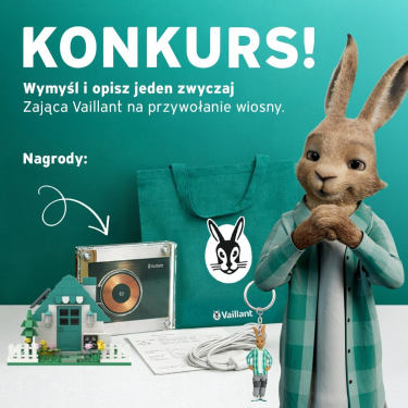 Konkurs "Wiosenne zwyczaje Zająca Vaillant"