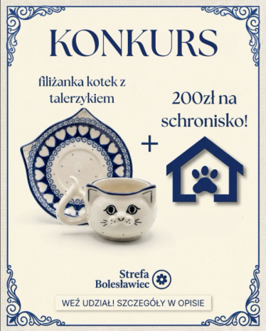 Konkurs od Strefa Bolesławiec - ceramika Poznań! do godz. 12:00