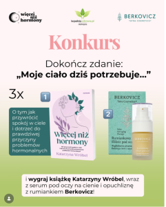 Konkurs "Moje ciało dziś potrzebuje…"