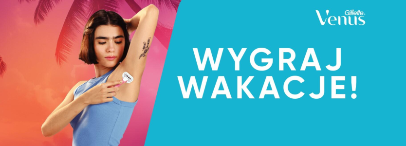 Konkurs "Poczuj wakacyjny vibe z Gillette Venus" Hebe