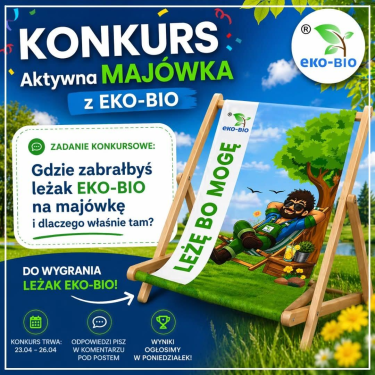 Konkurs "Aktywna Majówka z Eko-Bio"