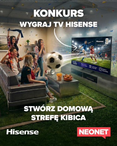 Wygraj telewizor Hisense