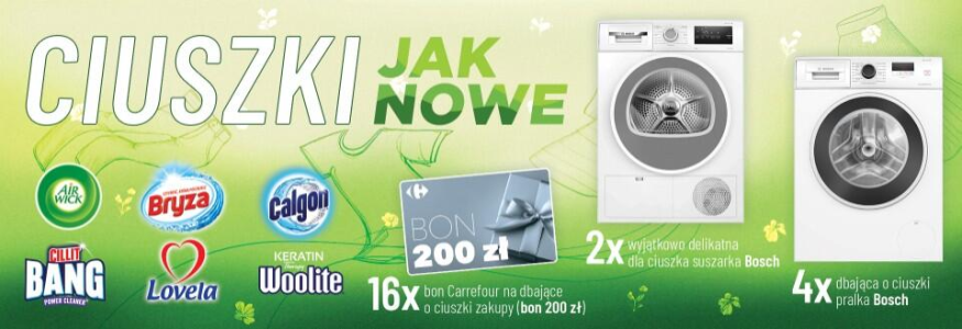 Konkurs "Ciuszki jak nowe" Carrefour