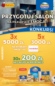 Konkurs "Kibicuj z Hochland" Biedronka