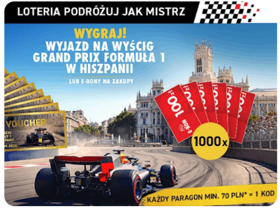 Loteria "Podróżuj jak Mistrz" Intermarche