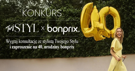 Konkurs "Celebrujmy wspólnie 40. urodziny marki"